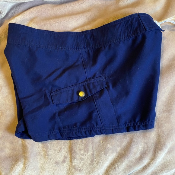 Ladies Nike Swim Shorts. Size M - Blue - Picture 4 of 4
